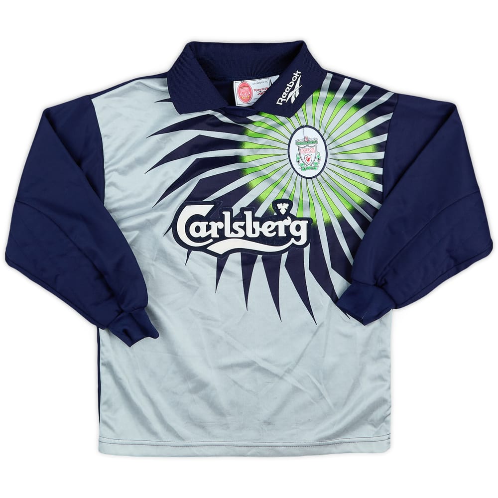 1998-99 Liverpool GK Shirt - 8/10 - (S.Boys)