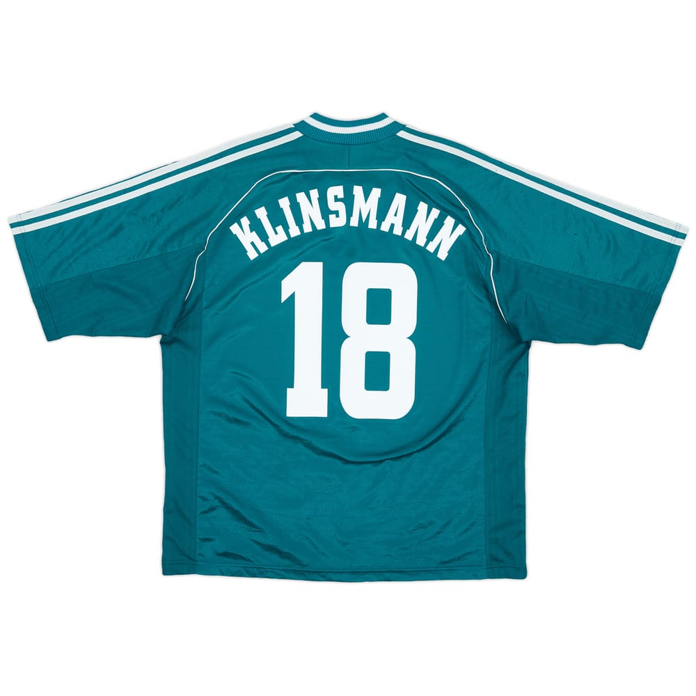 1998-00 Germany Away Shirt Klinsmann #18 - 5/10 - (XL)