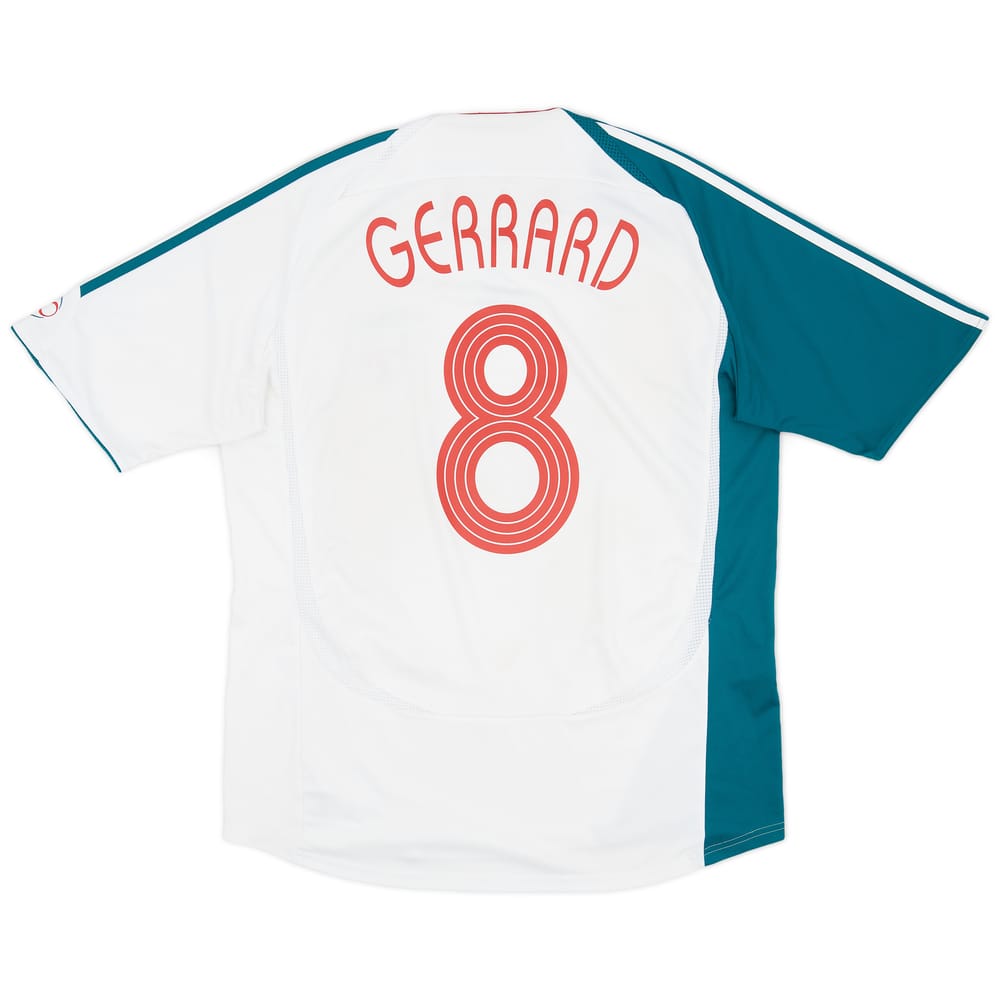 2006-07 Liverpool Third Shirt Gerrard #8 - 7/10 - (L)
