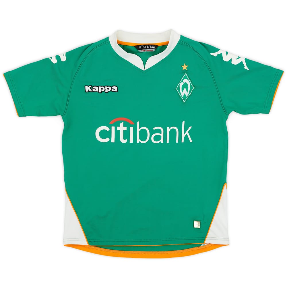 2007-08 Werder Bremen Home Shirt - 8/10 - (YXXL)
