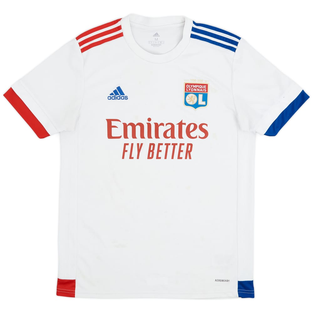 2020-21 Lyon Home Shirt - 4/10 - (M)