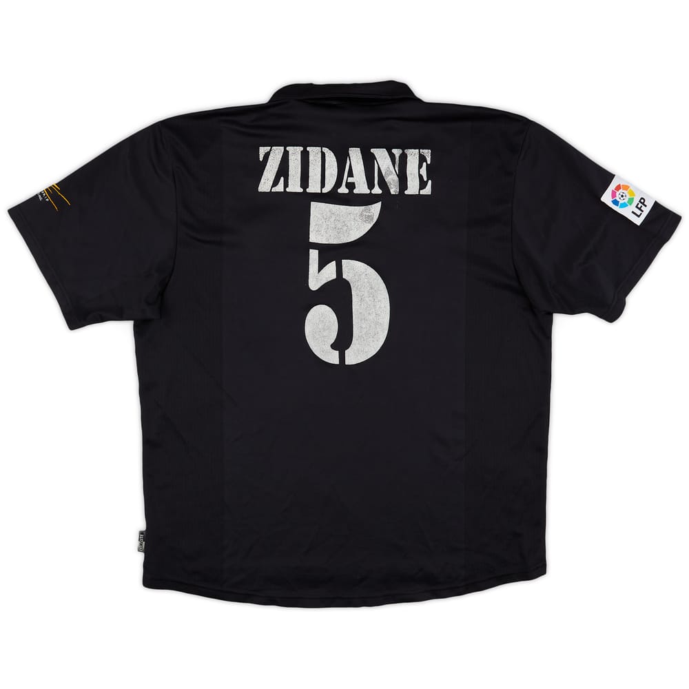 2001-02 Real Madrid Centenary Away Shirt Zidane #5 - 5/10 - (XL)