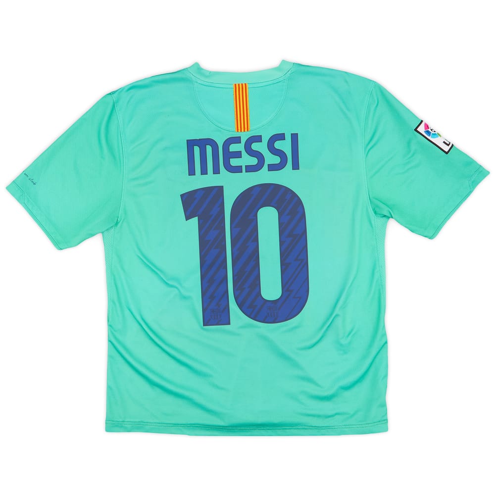 2010-11 Barcelona Away Shirt Messi #10 - 5/10 - (L)