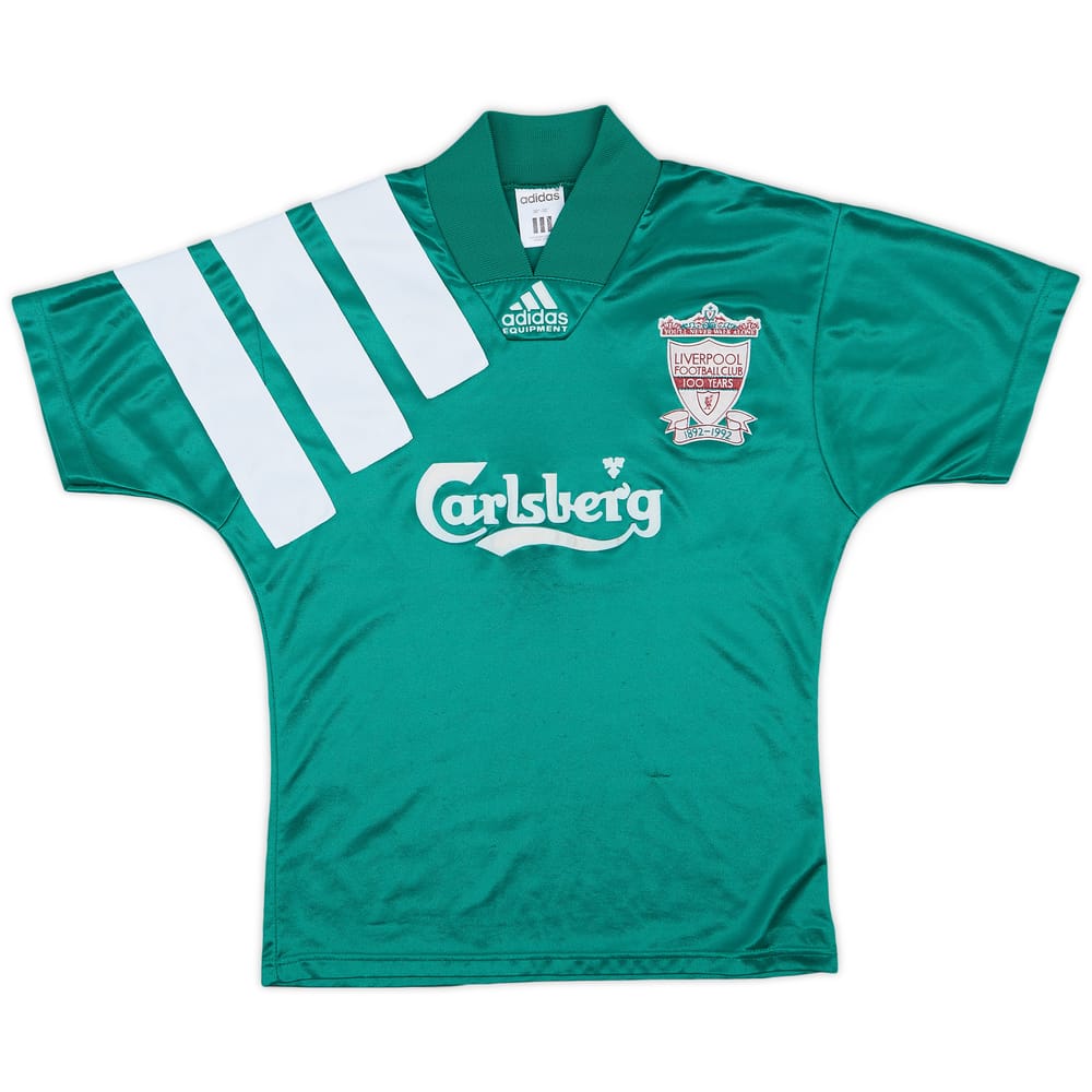 1992-93 Liverpool Centenary Away Shirt - 9/10 - (M.Boys)