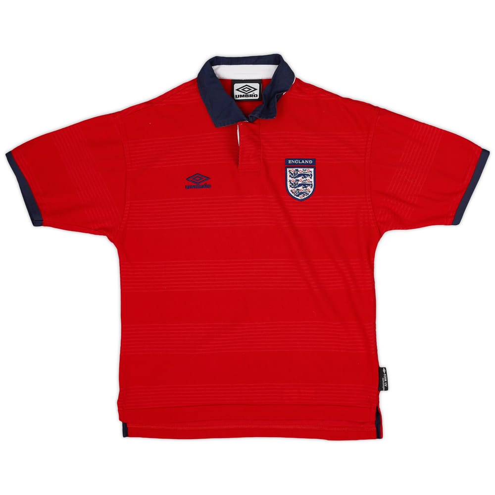 1999-01 England Away Shirt - 9/10 - (M.Boys)