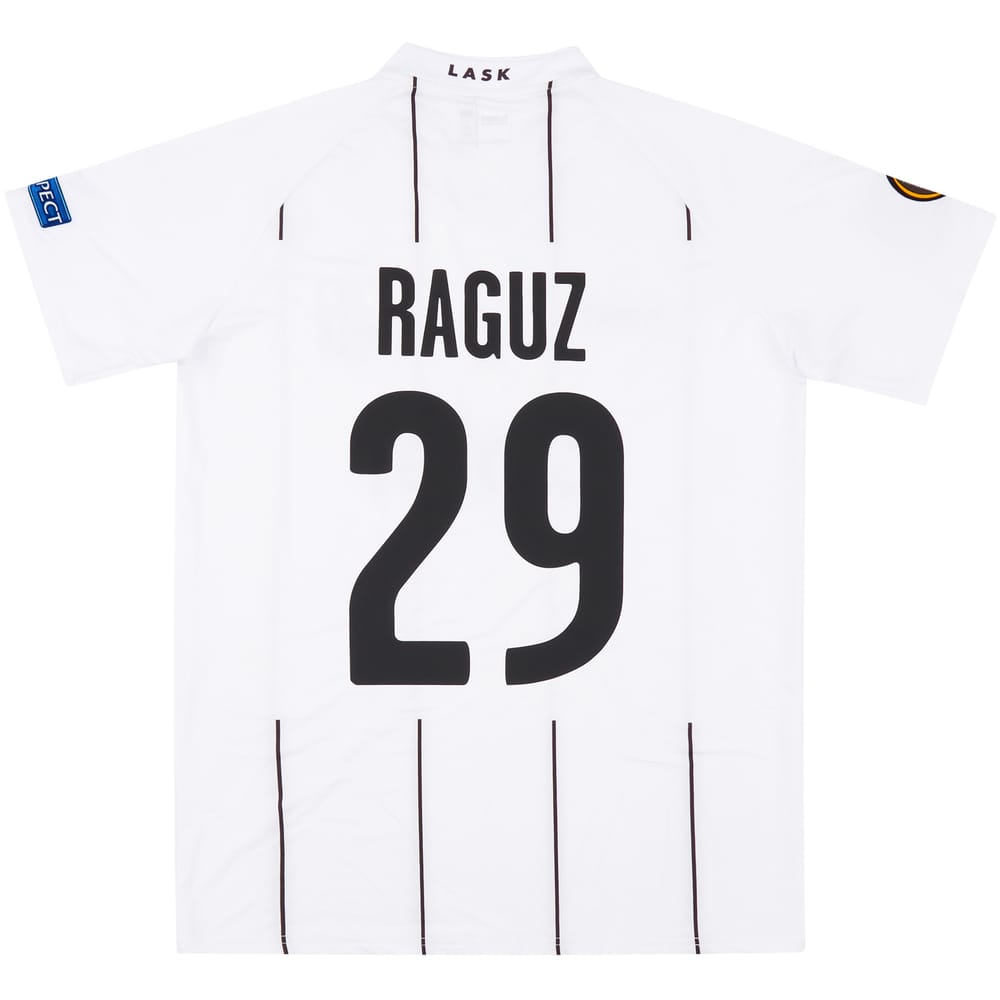 2019-20 LASK Linz Match Issue Europa League Home Shirt Raguz #29