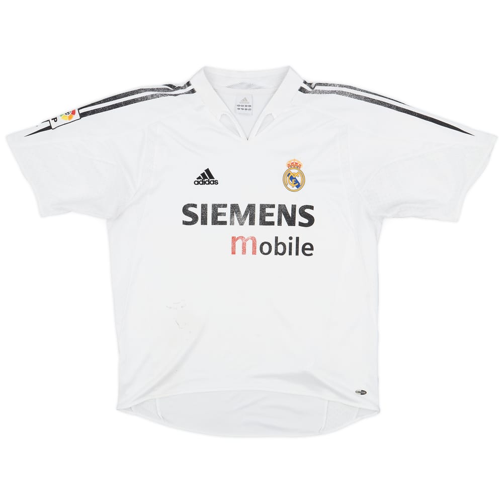 2004-05 Real Madrid Home Shirt - 5/10 - (L)