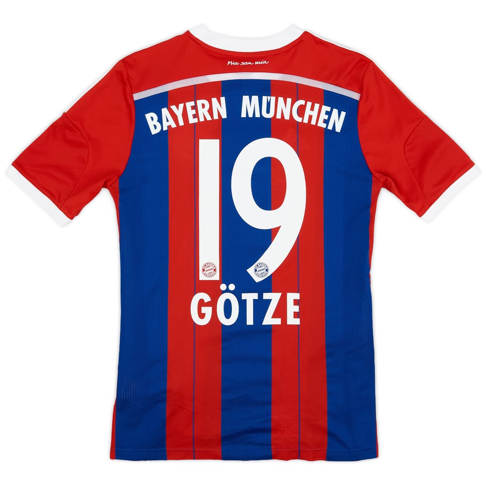 2014-15 Bayern Munich Home Shirt Gotze #19 - 8/10 - (XL.Boys)