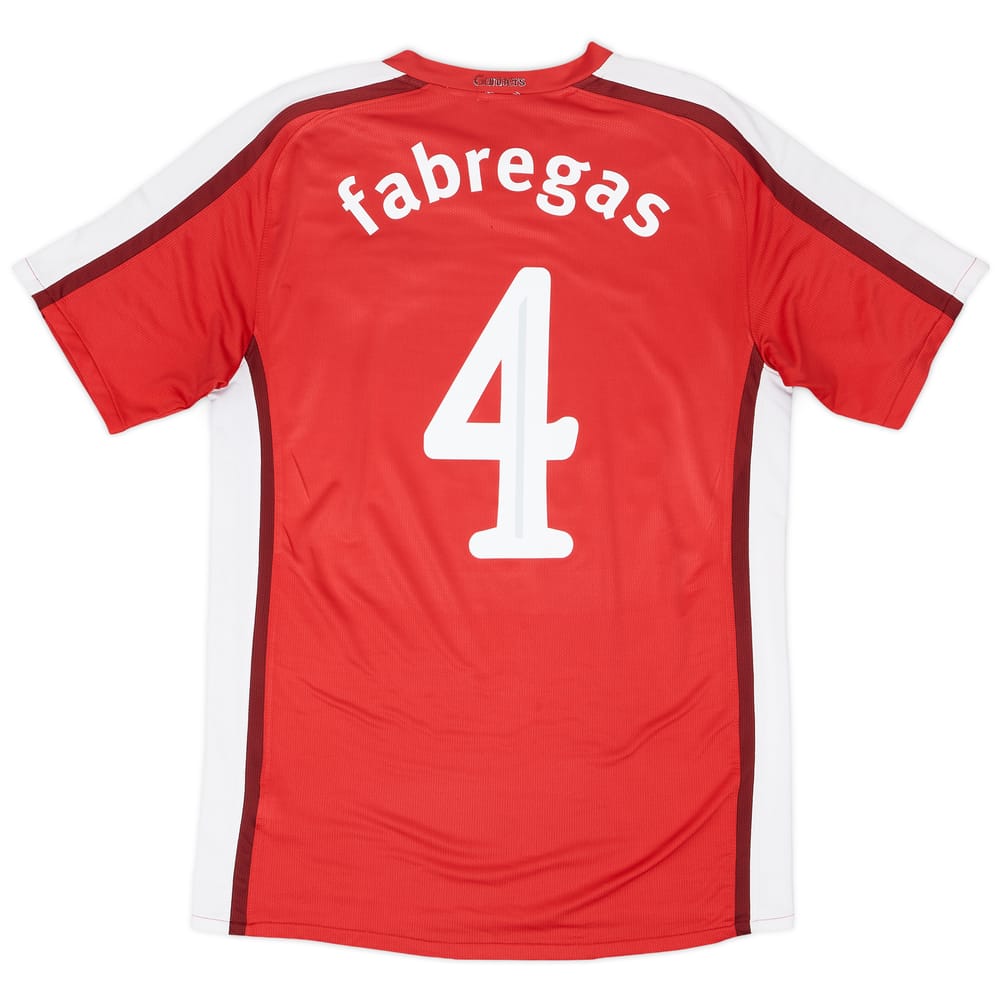 2008-10 Arsenal Home Shirt Fabregas #4 - 5/10 - (M)