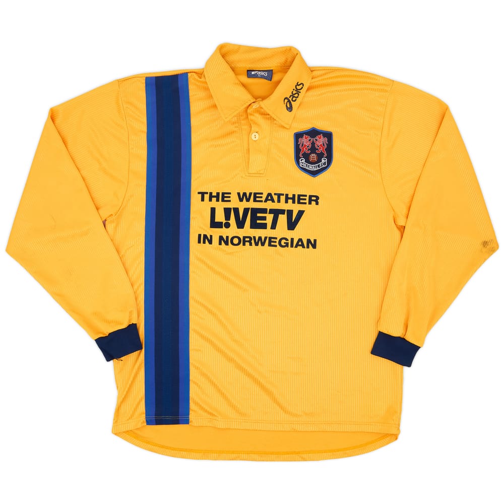 1998-99 Millwall Match Issue Away L/S Shirt #4