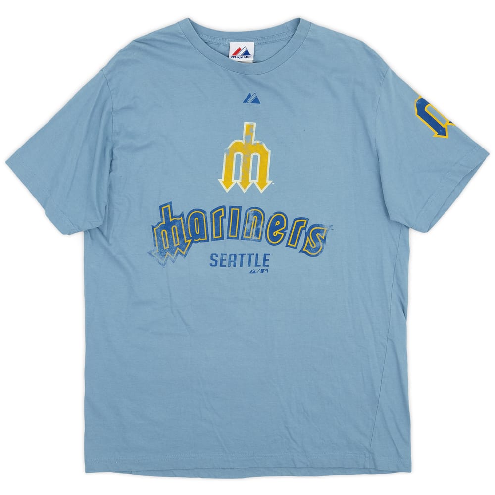 2010 Seattle Mariners Majestic Tee - 5/10 - (L)