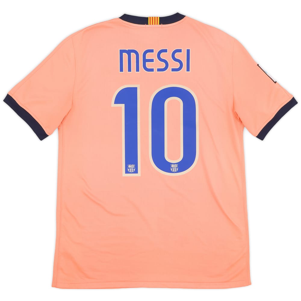 2009-10 Barcelona Away Shirt Messi #10 - 6/10 - (M)