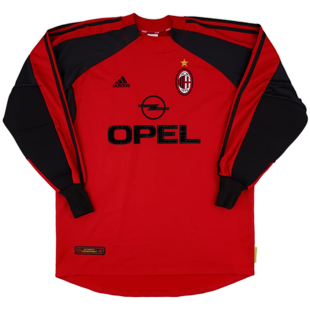 2000-02 AC Milan Player Issue GK Shirt - 9/10 - (L)