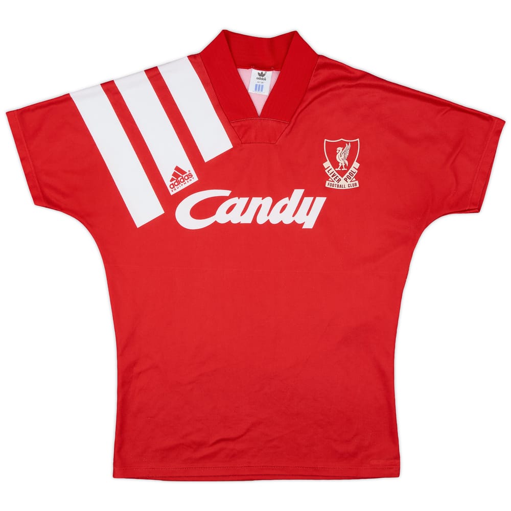1991-92 Liverpool Home Shirt - 8/10 - (S)