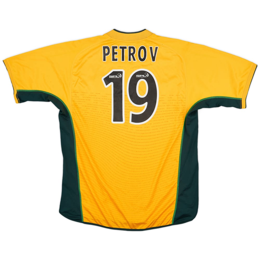 2002-03 Celtic Away Shirt Petrov #19 - 7/10 - (XL)