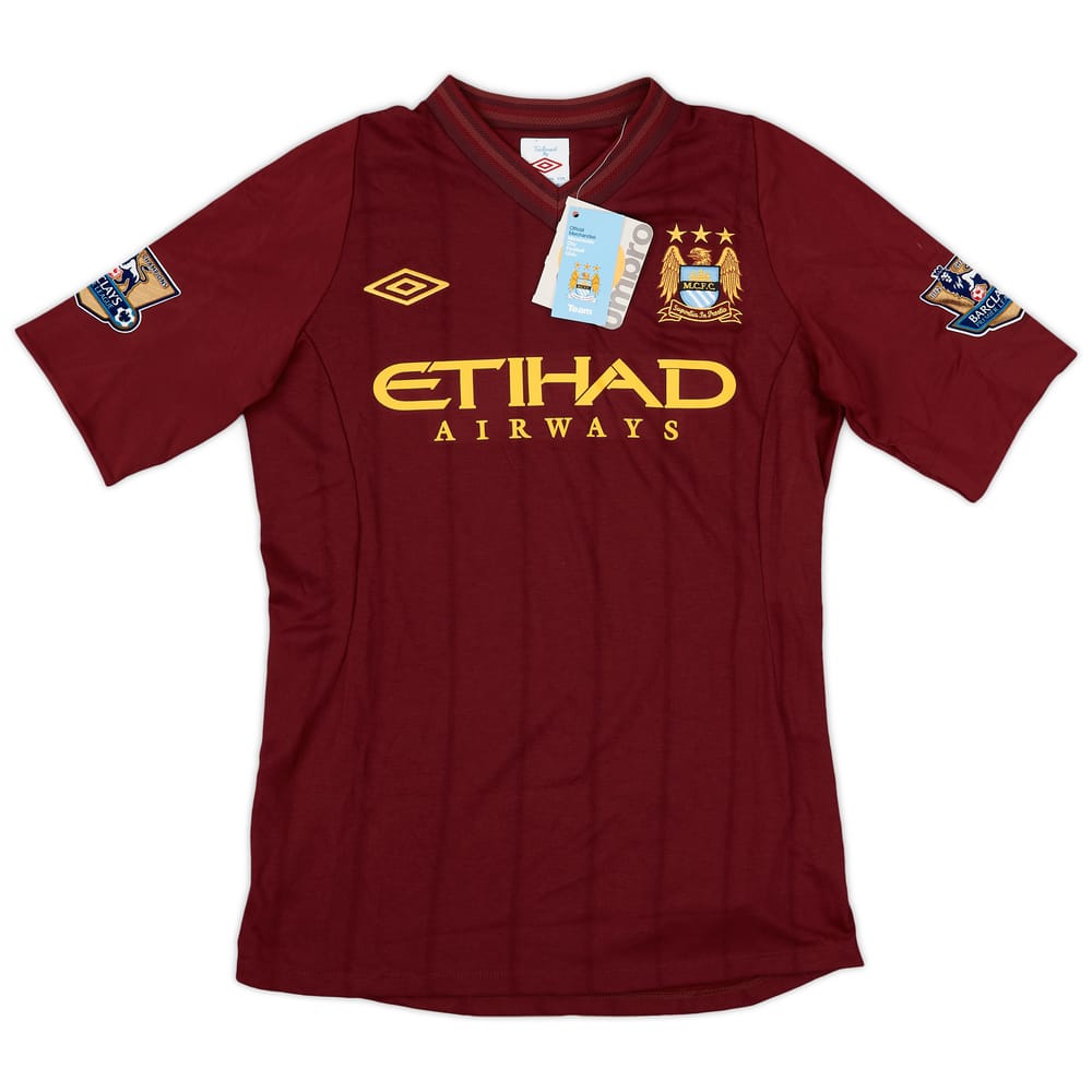 2012-13 Manchester City Away Shirt Champions #12 (M)