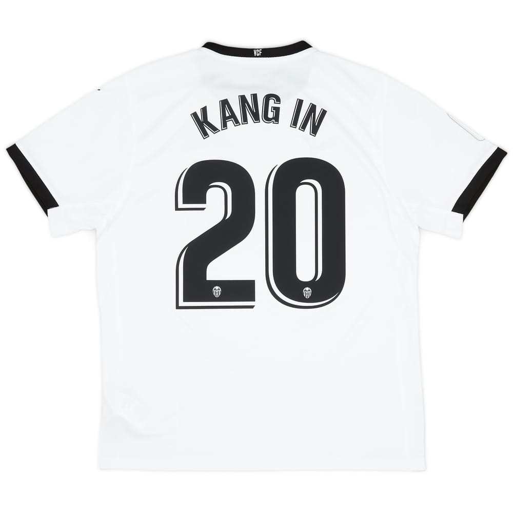 2020-21 Valencia Home Shirt Kang In #20