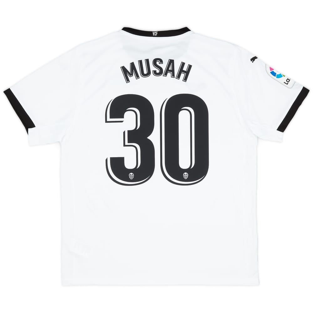 2020-21 Valencia Home Shirt Musah #30