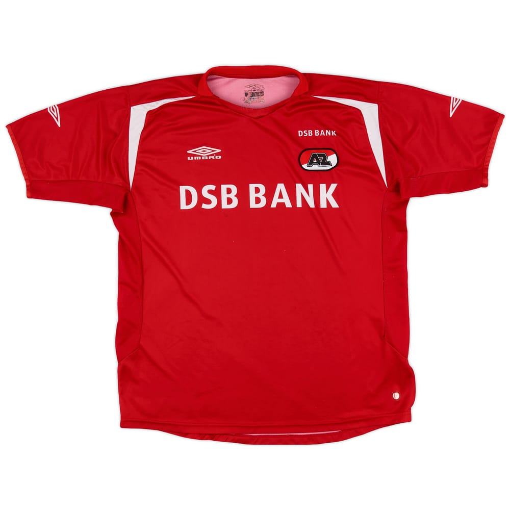 2005-06 AZ Alkmaar Home Shirt - 6/10 - (XXL)