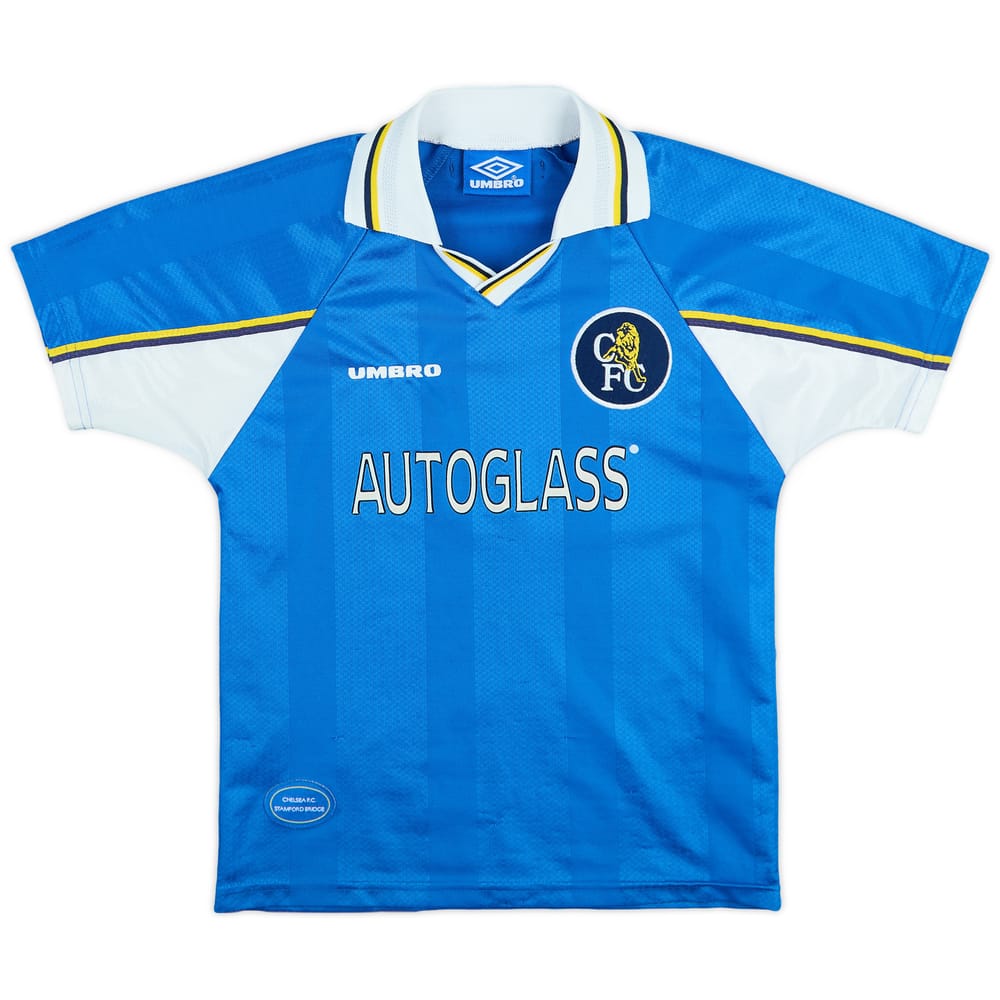 1997-99 Chelsea Home Shirt - 8/10 - (M.Boys)