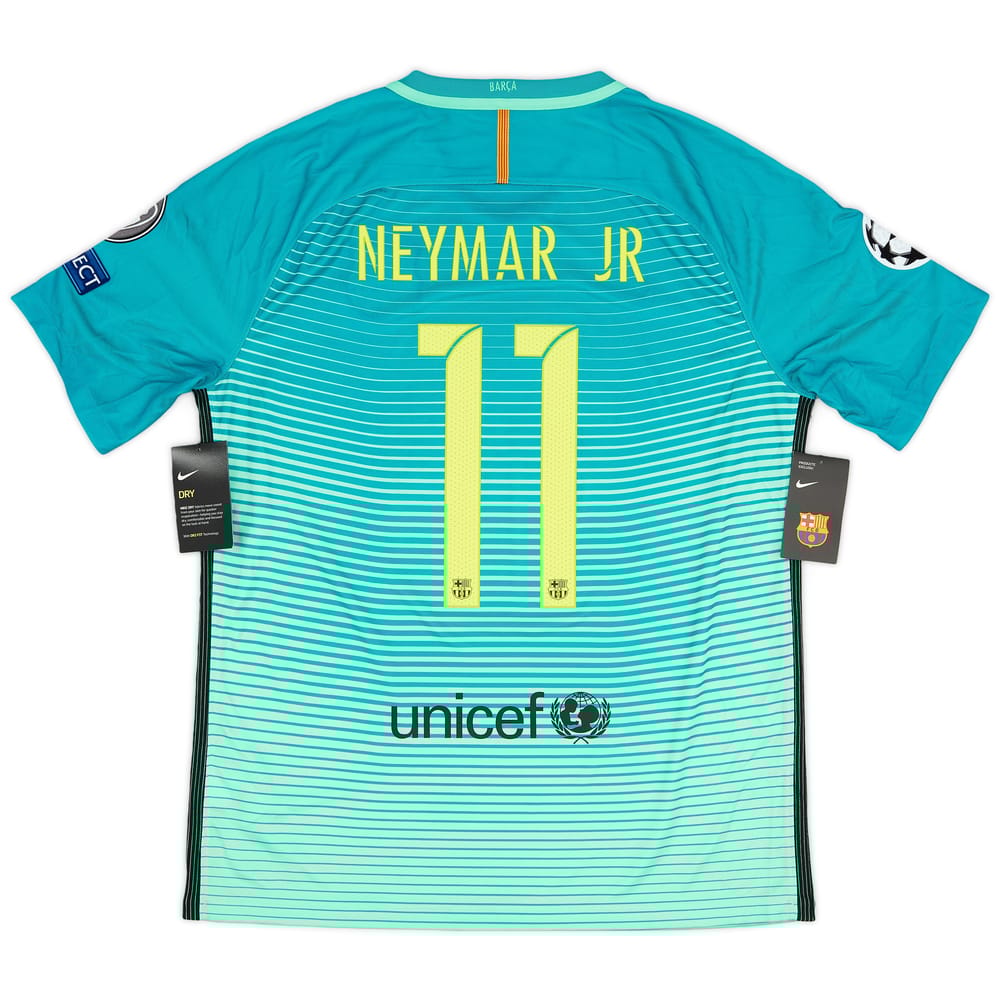 2016-17 Barcelona Third Shirt Neymar Jr #11