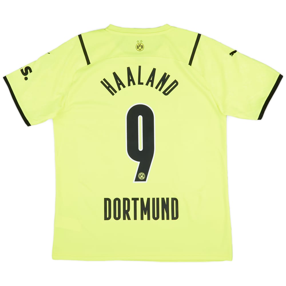 2021-22 Borussia Dortmund European Home Shirt Haaland #9