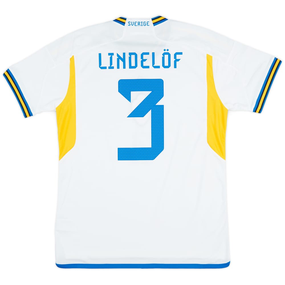 2022-23 Sweden Away Shirt Lindelof #3