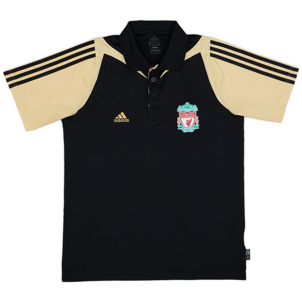 2008-09 Liverpool adidas Polo Shirt - 7/10 - (L.Boys)