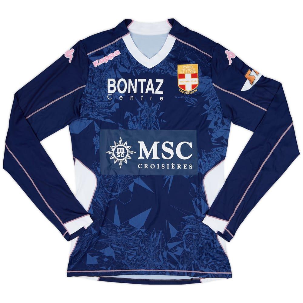 2014-15 Evian Away L/S Shirt - 8/10 - (L)
