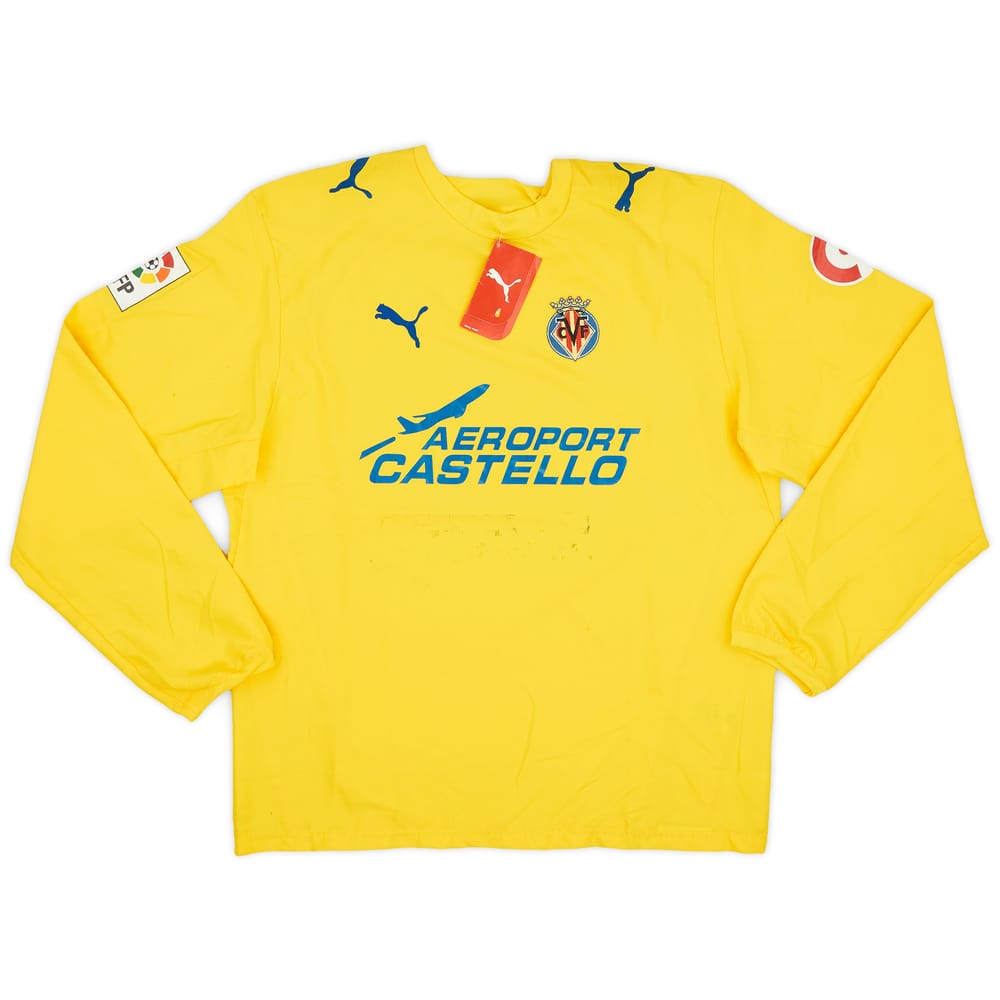 2006-07 Villarreal Home L/S Shirt (L)