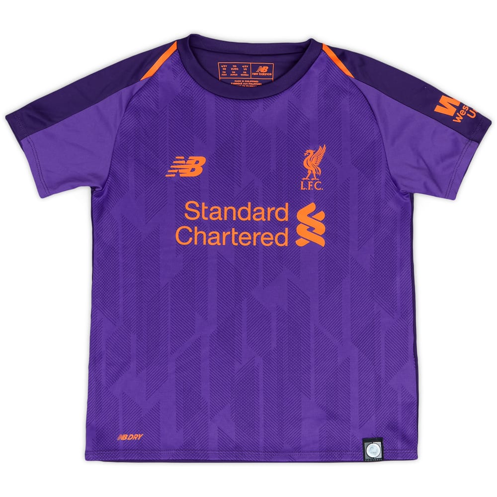 2018-19 Liverpool Away Shirt - 9/10 - (4-5Y)