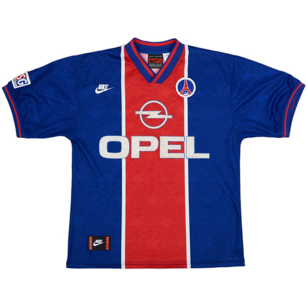 1995-96 Paris Saint-Germain Home Shirt - 8/10 - (M)