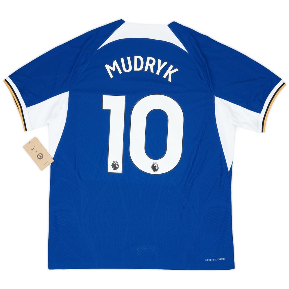2023-24 Chelsea Authentic Home Shirt Mudryk #10 (XL)