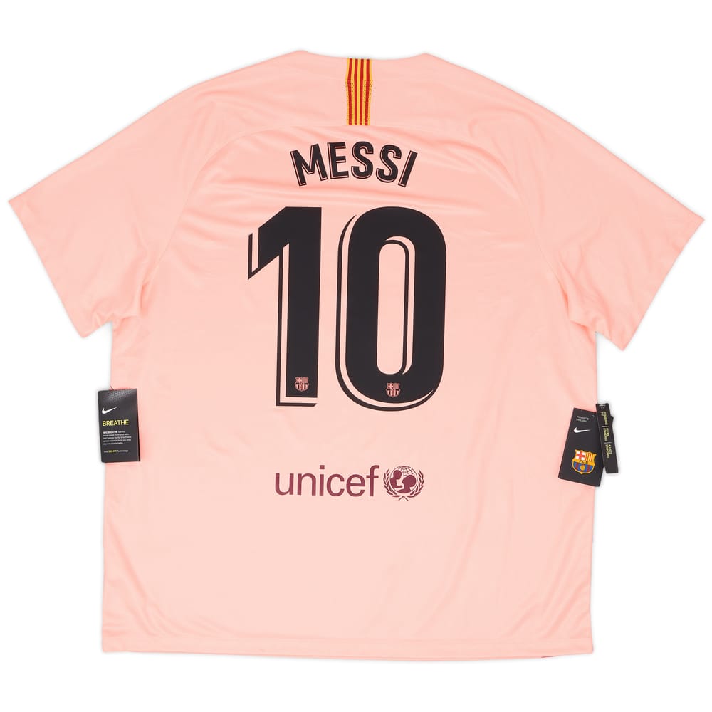 2018-19 Barcelona Third Shirt Messi #10 (XXL)