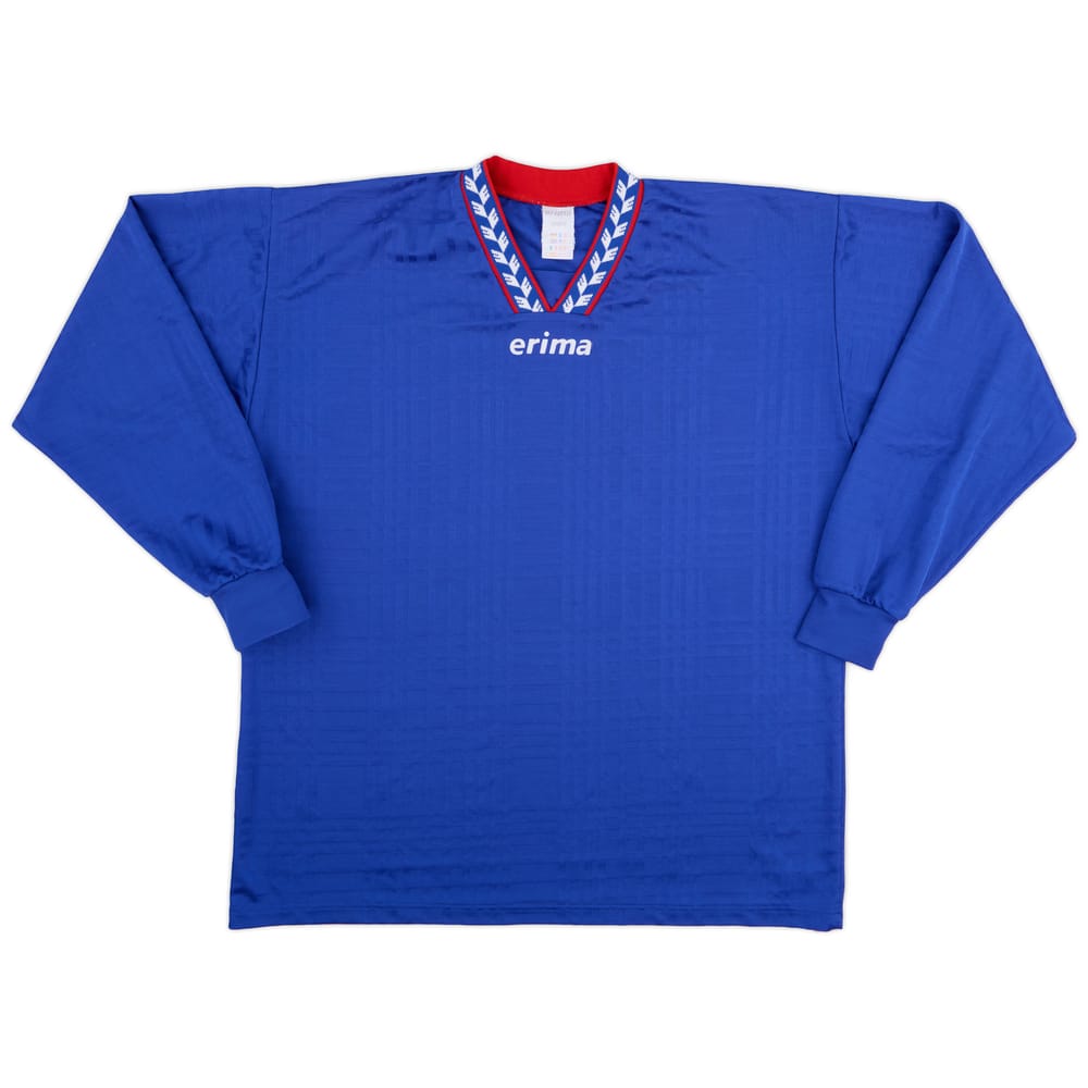 1990s Erima Template L/S Shirt - 10/10 - (L/XL)