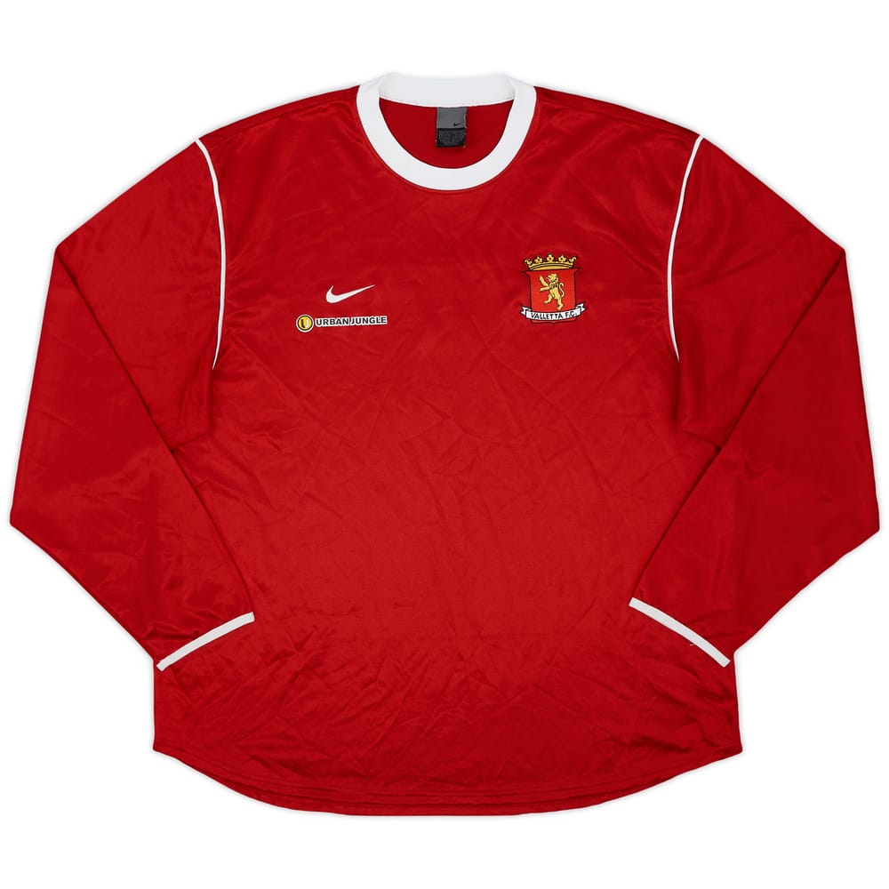 2003-04 Valletta Nike Training L/S Shirt - 8/10 - (XL)