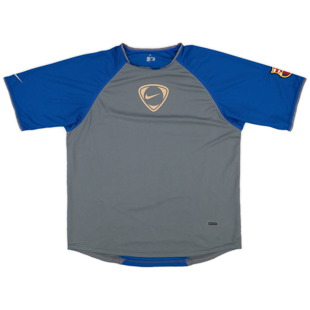 2001-02 Barcelona Nike Training Shirt - 7/10 - (M)