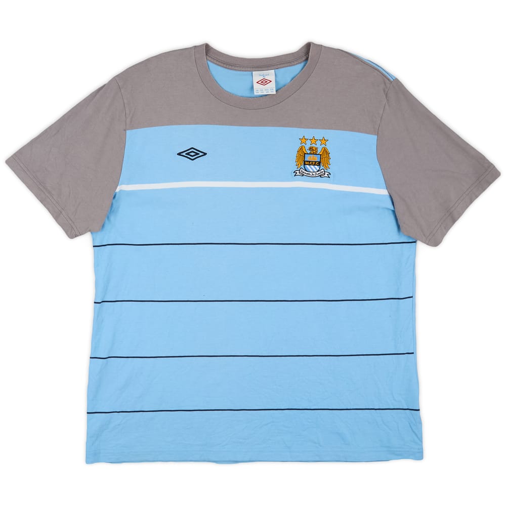2010-11 Manchester City Umbro Cotton Tee - 8/10 - (XXL)