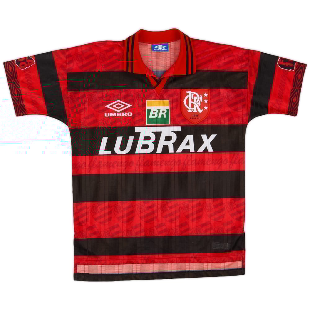 1995-96 Flamengo Centenary Home Shirt - 9/10 - (M)