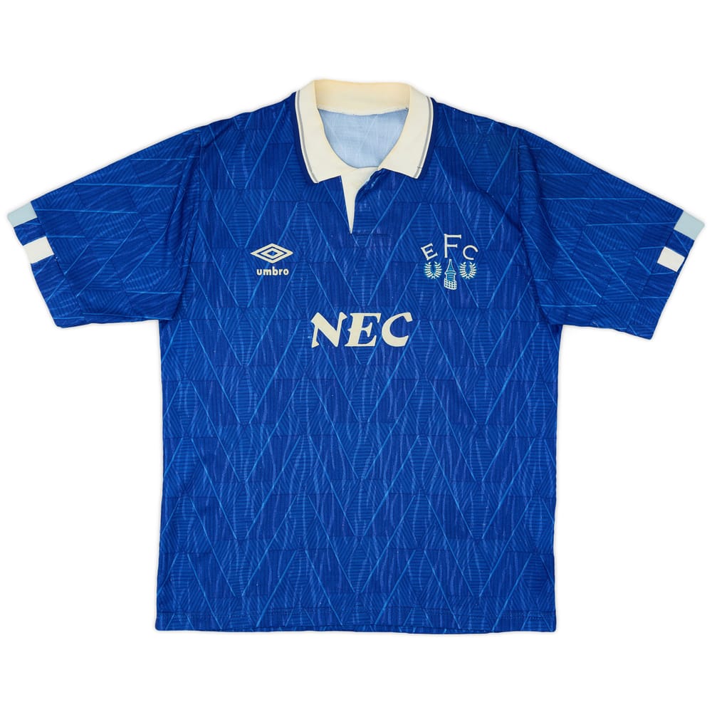1989-91 Everton Home Shirt - 6/10 - (S)