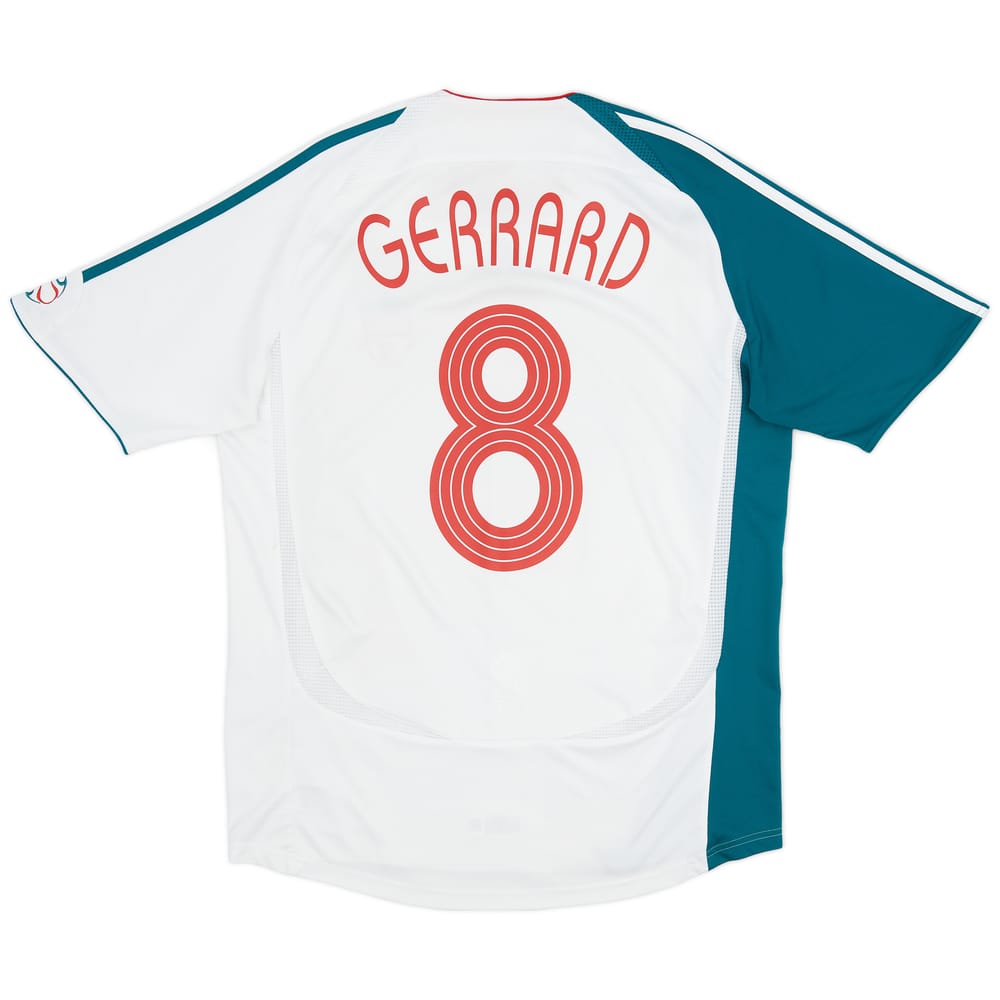 2006-07 Liverpool Third Shirt Gerrard #8 - 8/10 - (M)