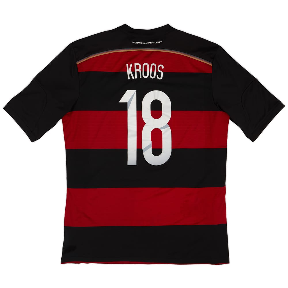 2014-15 Germany Away Shirt Kroos #18 - 9/10 - (XL)