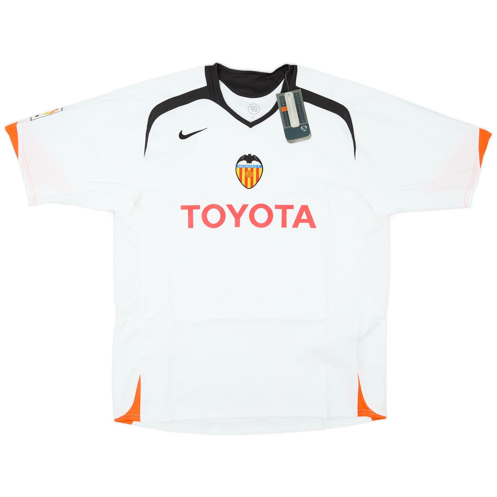 2005-06 Valencia Home Shirt (XL)