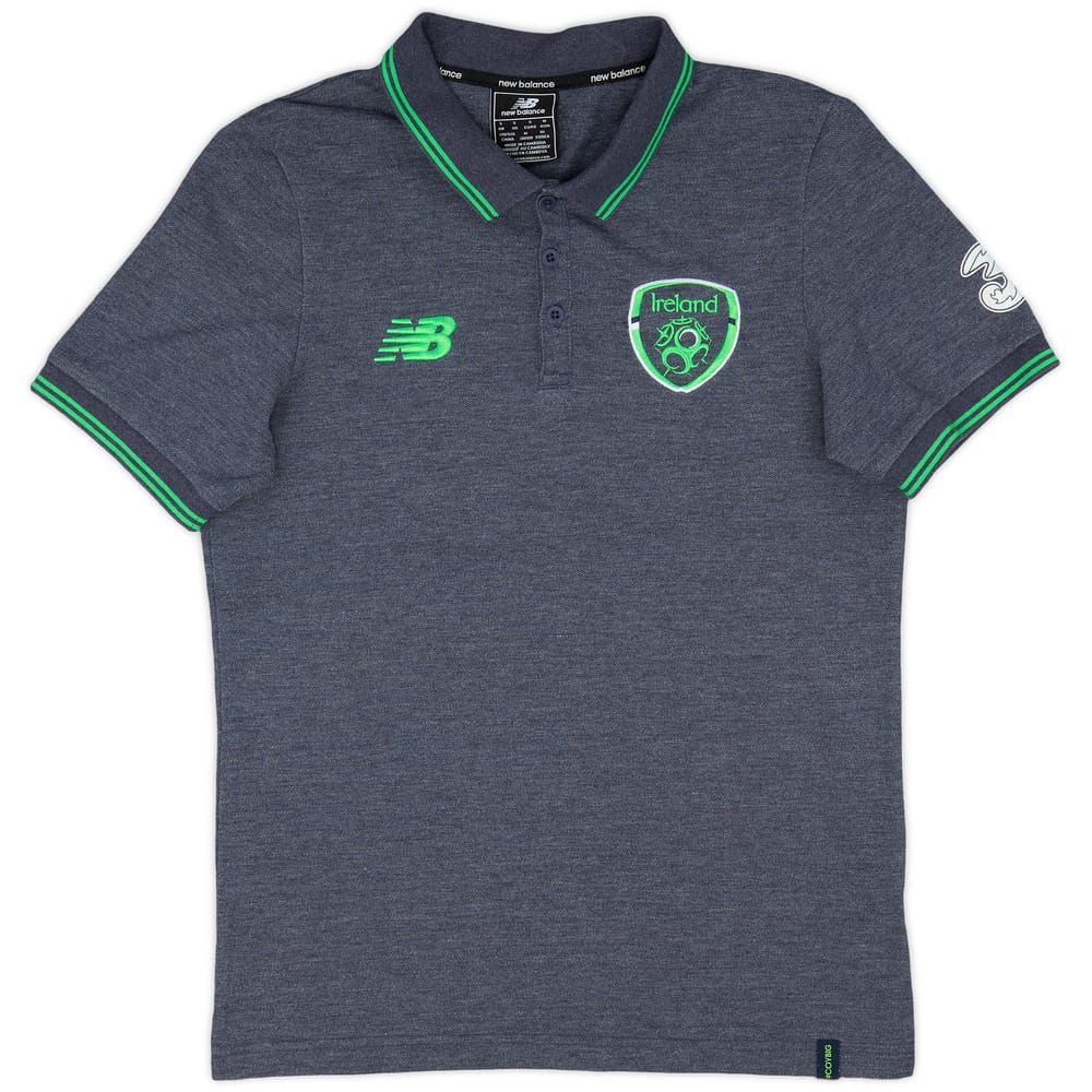 2017-18 Ireland New Balance Polo Shirt - 8/10 - (S)