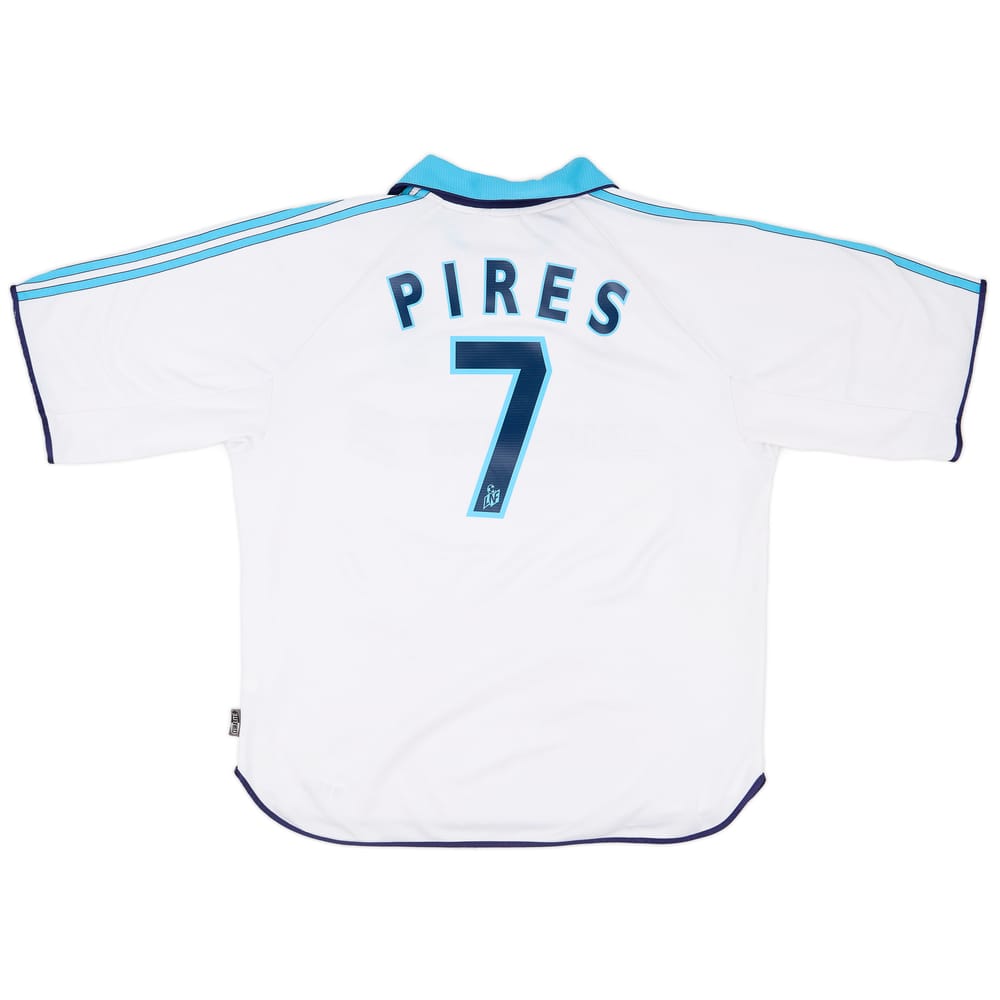 1999-00 Olympique Marseille Home Shirt Pires #7 - 5/10 - (XL)