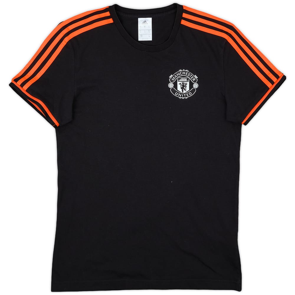 2015-16 Manchester United adidas Cotton Tee - 8/10 - (S)
