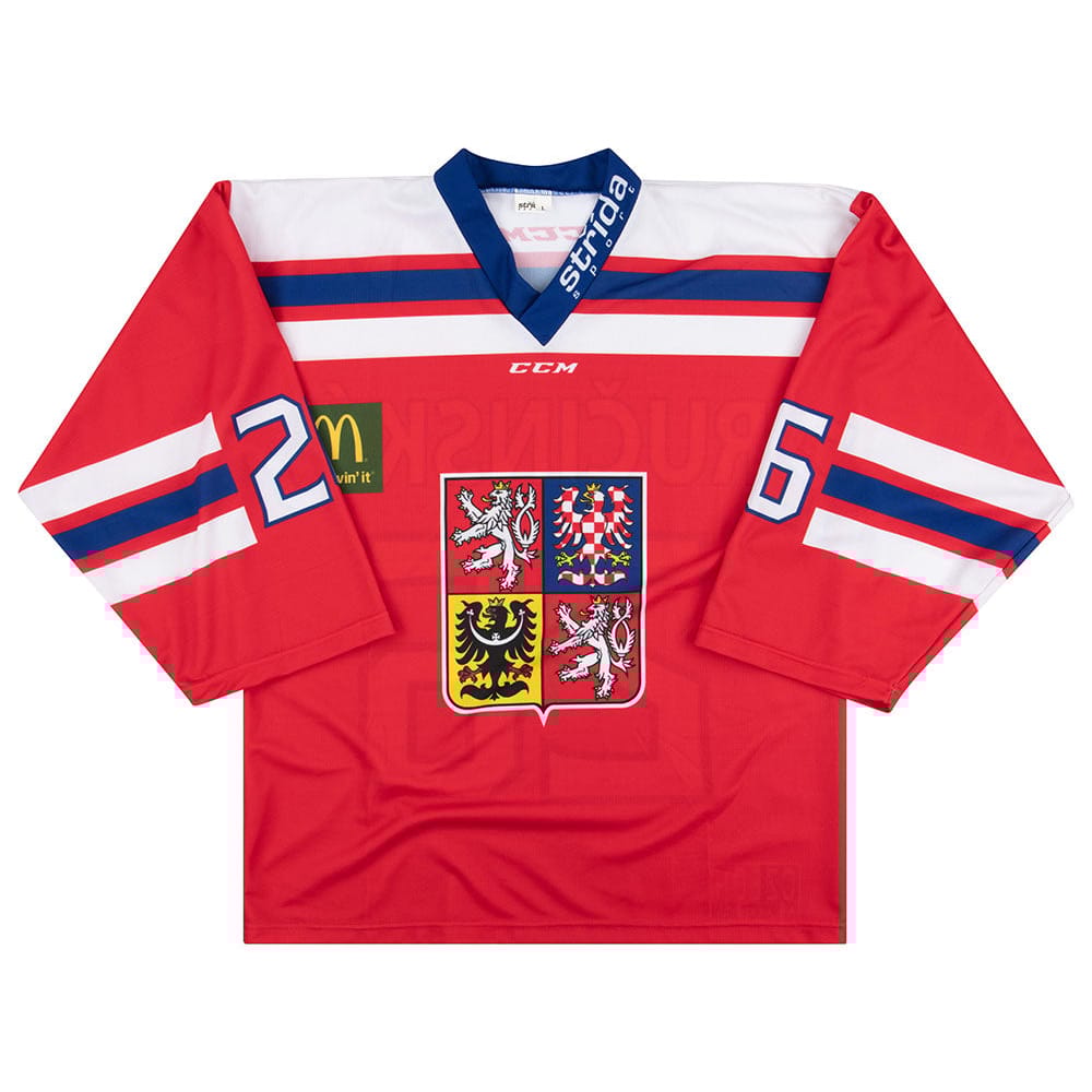 2010s Czech Republic National Hockey Team Rucinsky #26 Jersey (Home) L