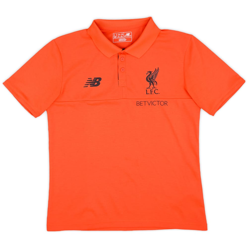 2016-17 Liverpool New Balance Polo Shirt - 8/10 - (S)