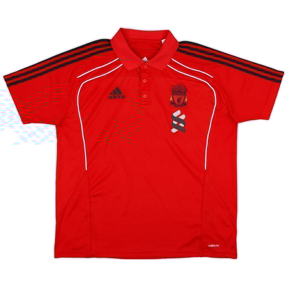 2010-11 Liverpool adidas Polo Shirt - 8/10 - (XXL)