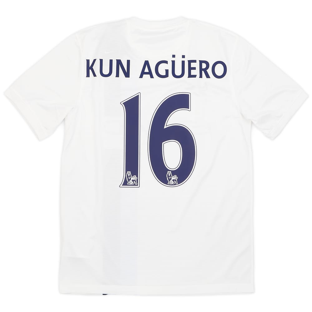 2013-14 Manchester City Third Shirt Kun Aguero #16 (M)
